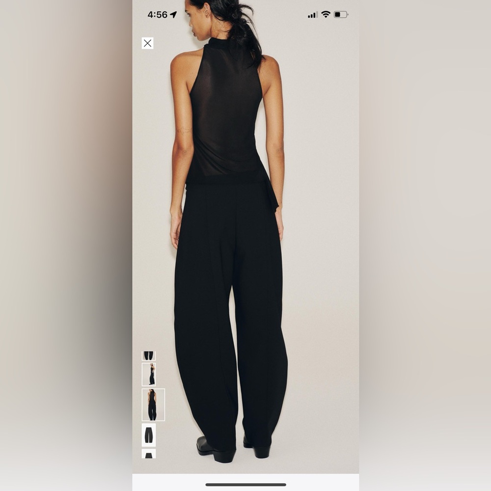Zara high waisted balloon pants - Picture 3 of 4
